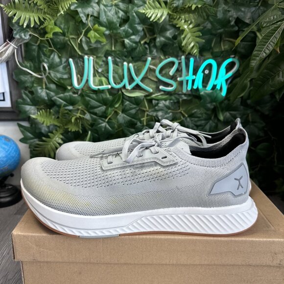 Flux Adapt Run Waterproof Lunar Gray Men 12 Athletic Walking Knit Shoe main image 8